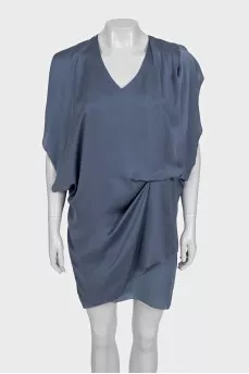 Loose-fitting double-layer dress