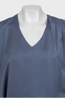 Loose-fitting double-layer dress
