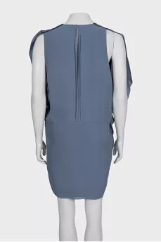 Loose-fitting double-layer dress