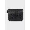 Classic Box python leather bag