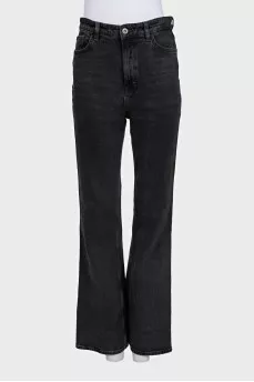 Чорні джинси boot cut fit