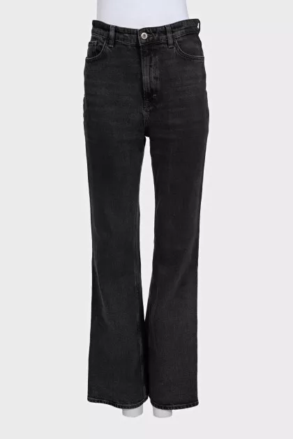 Чорні джинси boot cut fit