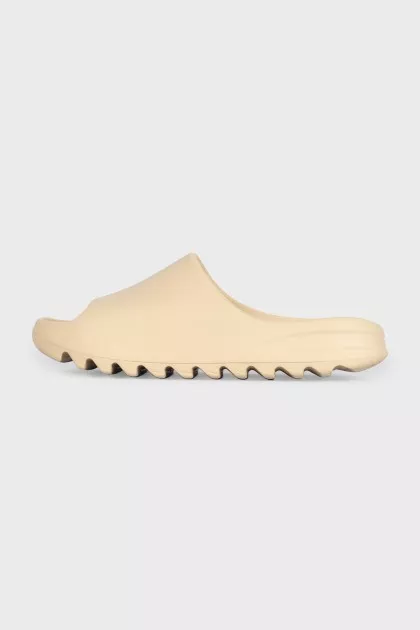 Beige Yeezy Slide Slides