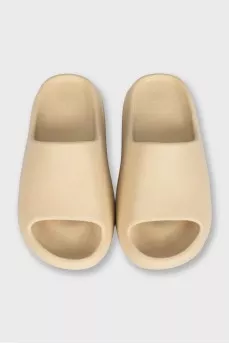 Beige Yeezy Slide Slides