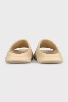 Beige Yeezy Slide Slides