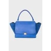 Suede inserts on the sides bag