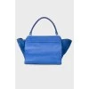 Suede inserts on the sides bag
