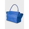 Suede inserts on the sides bag