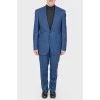 Men's suit blue