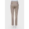 Classic brown wool trousers