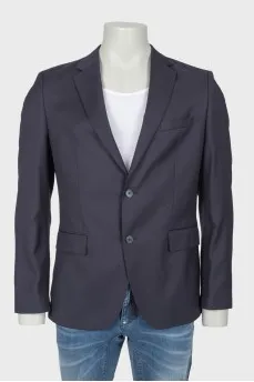 Men's blue jacket, with tag
