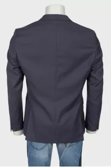 Men's blue jacket, with tag