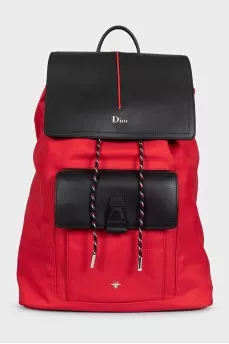 Men's Red Motion Backpack