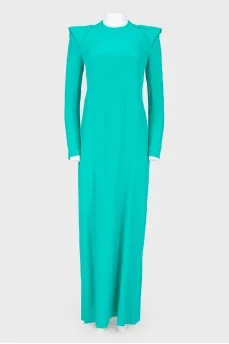 Long open back dress