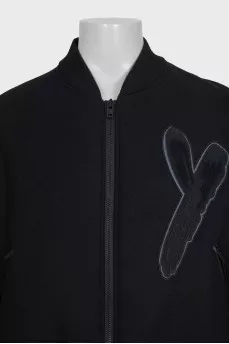 Men's Letterman Bomber Jacket