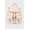 Backpack with patch pockets