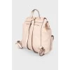 Backpack with patch pockets