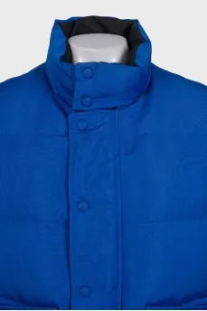 Insulated vest with patch pockets
