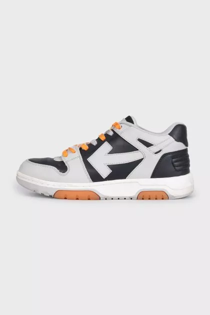 Out Of Office Leather Combo Sneakers