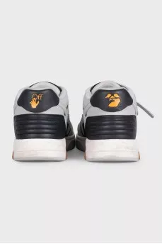 Out Of Office Leather Combo Sneakers