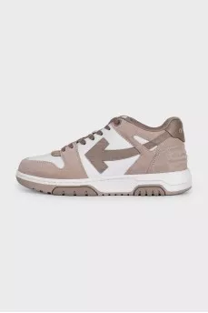 Brown high-top sneakers from Out Of Office