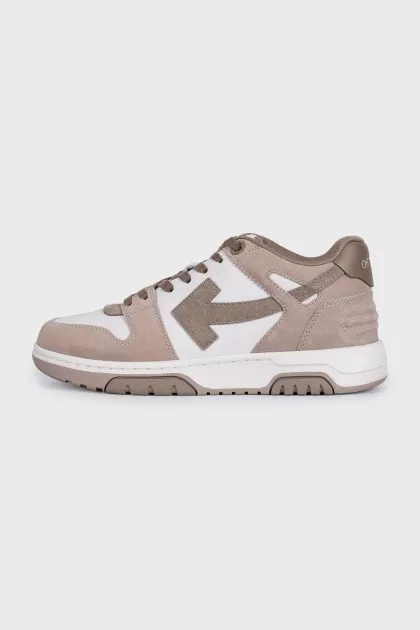 Brown high-top sneakers from Out Of Office