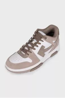 Brown high-top sneakers from Out Of Office