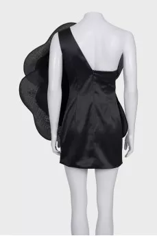 Black Camellia Lisa Dress