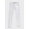 White skinny jeans