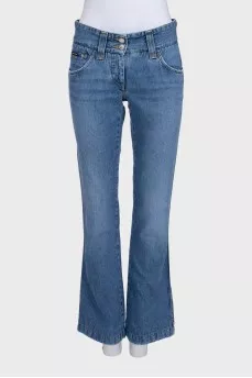 Сині джинси boot cut fit