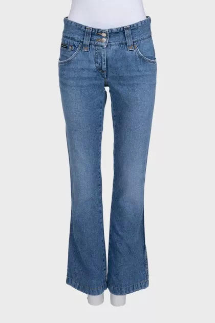Сині джинси boot cut fit
