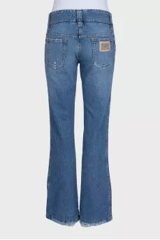 Сині джинси boot cut fit