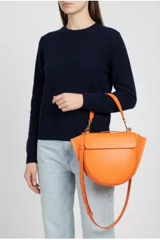 Orange Hortensia Satchel