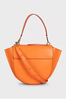 Orange Hortensia Satchel
