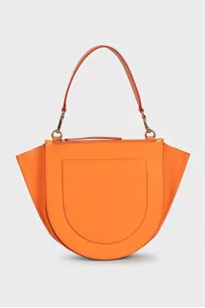 Orange Hortensia Satchel