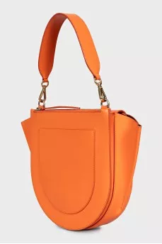 Orange Hortensia Satchel