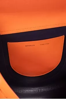 Orange Hortensia Satchel