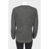 Free cut pullover with applique