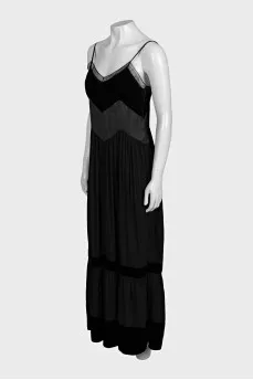 Black lace dress