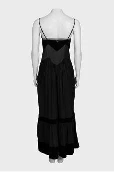 Black lace dress