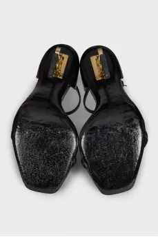 Opyum patent leather sandals