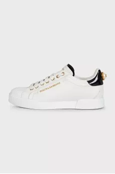 White Portofino sneakers