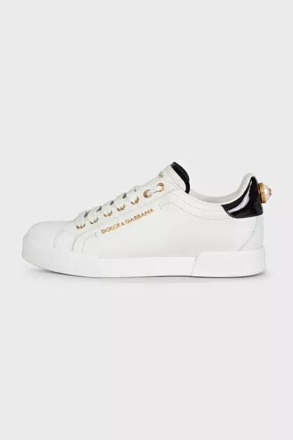 White Portofino sneakers