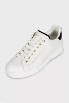 White Portofino sneakers