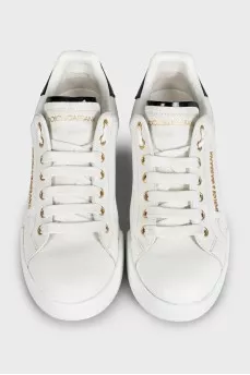 White Portofino sneakers