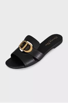 30 Montaigne logo flip-flops