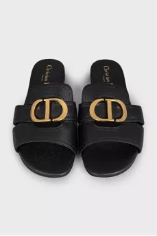 30 Montaigne logo flip-flops
