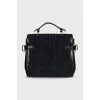 B-Buzz Satchel in Signature Print