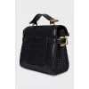 B-Buzz Satchel in Signature Print