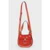Tess bag red, with tag